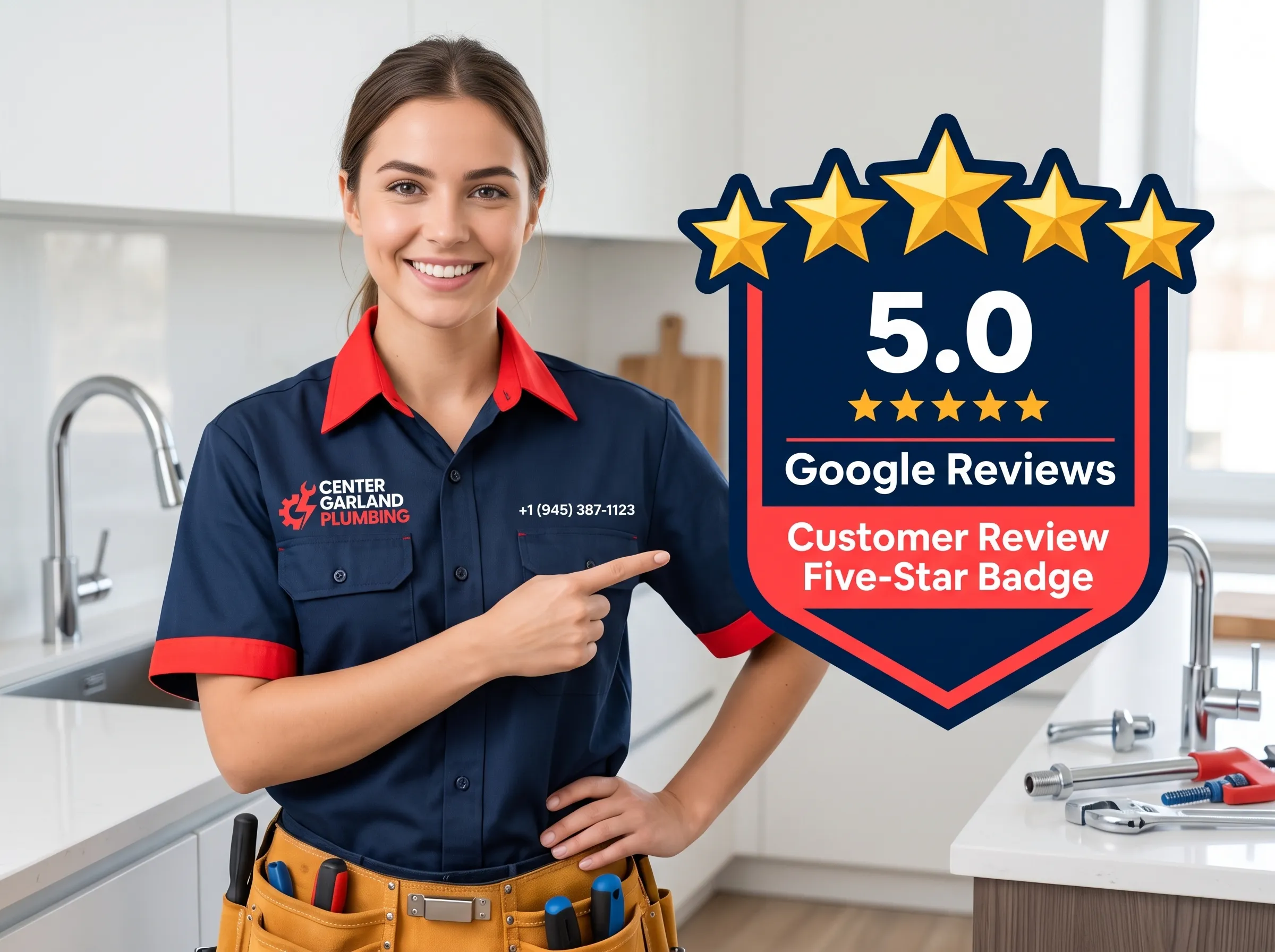 5-Star Google Rated Plumbing Service - Center Garland Plumbing Garland TX